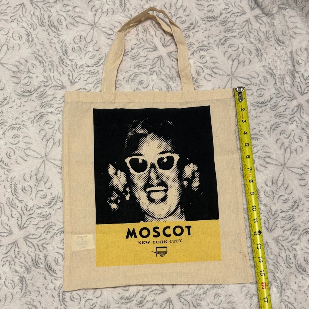 MOSCOT New York City Tote - Black and Yellow